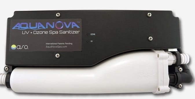 uv and ozonator virivky and swim spa